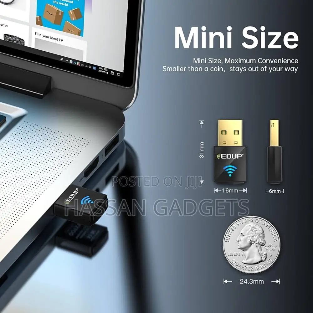 2 in 1 Mini Usb Bluetooth 4.0 Wifi 6 Adapter