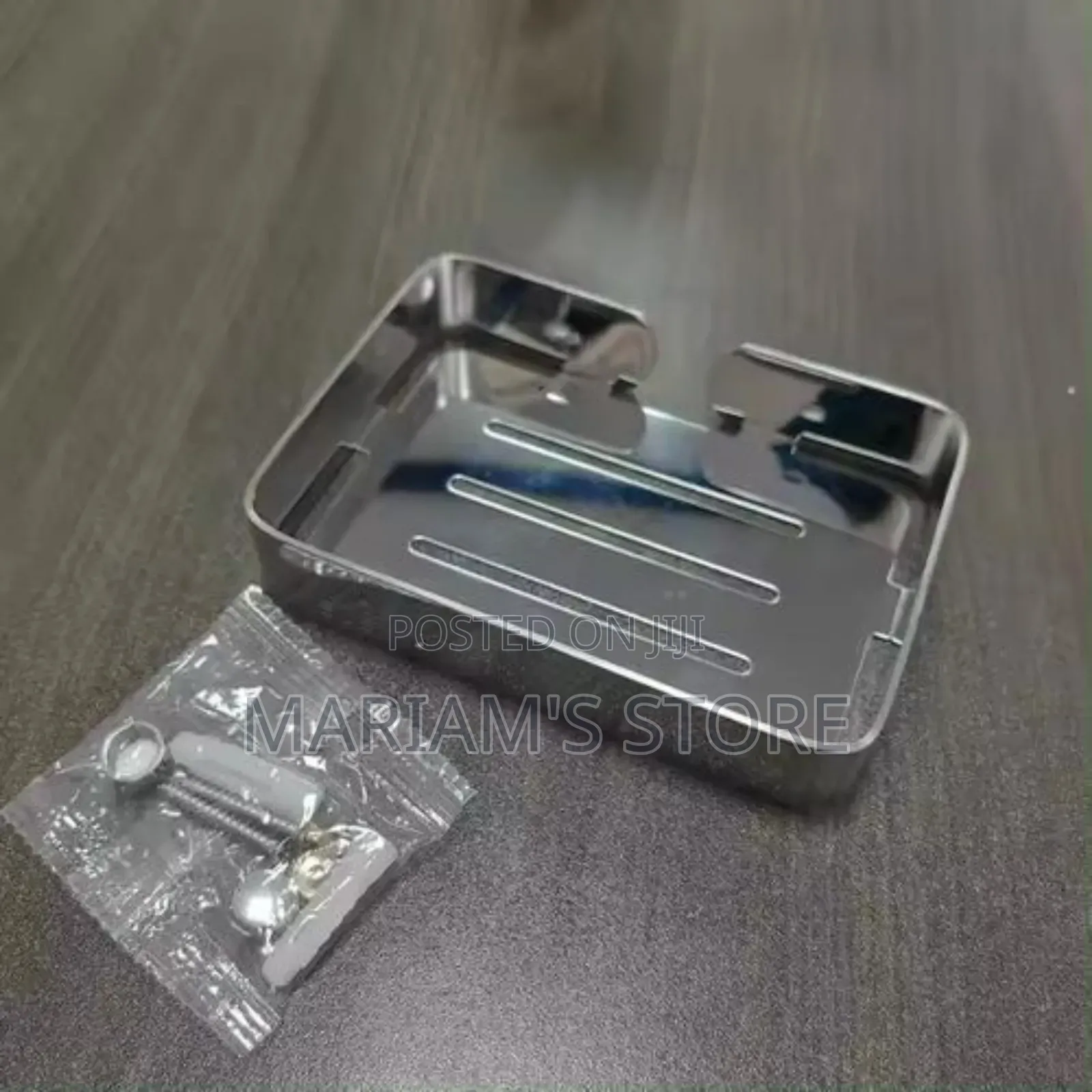 Elegant Silver Wall-Mounted Soap Dish – Standard Size