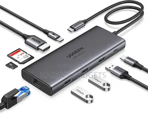 Usb C Hub 9 in 1 10gbps Usb Masive Expension
