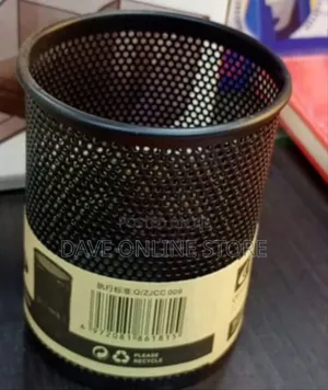 Genuine Pen and Pencil Holder Mesh-Black