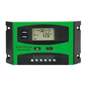 Solar Charge Controller 30a 12v 24v Auto PWM With 5v Dual Usb Port
