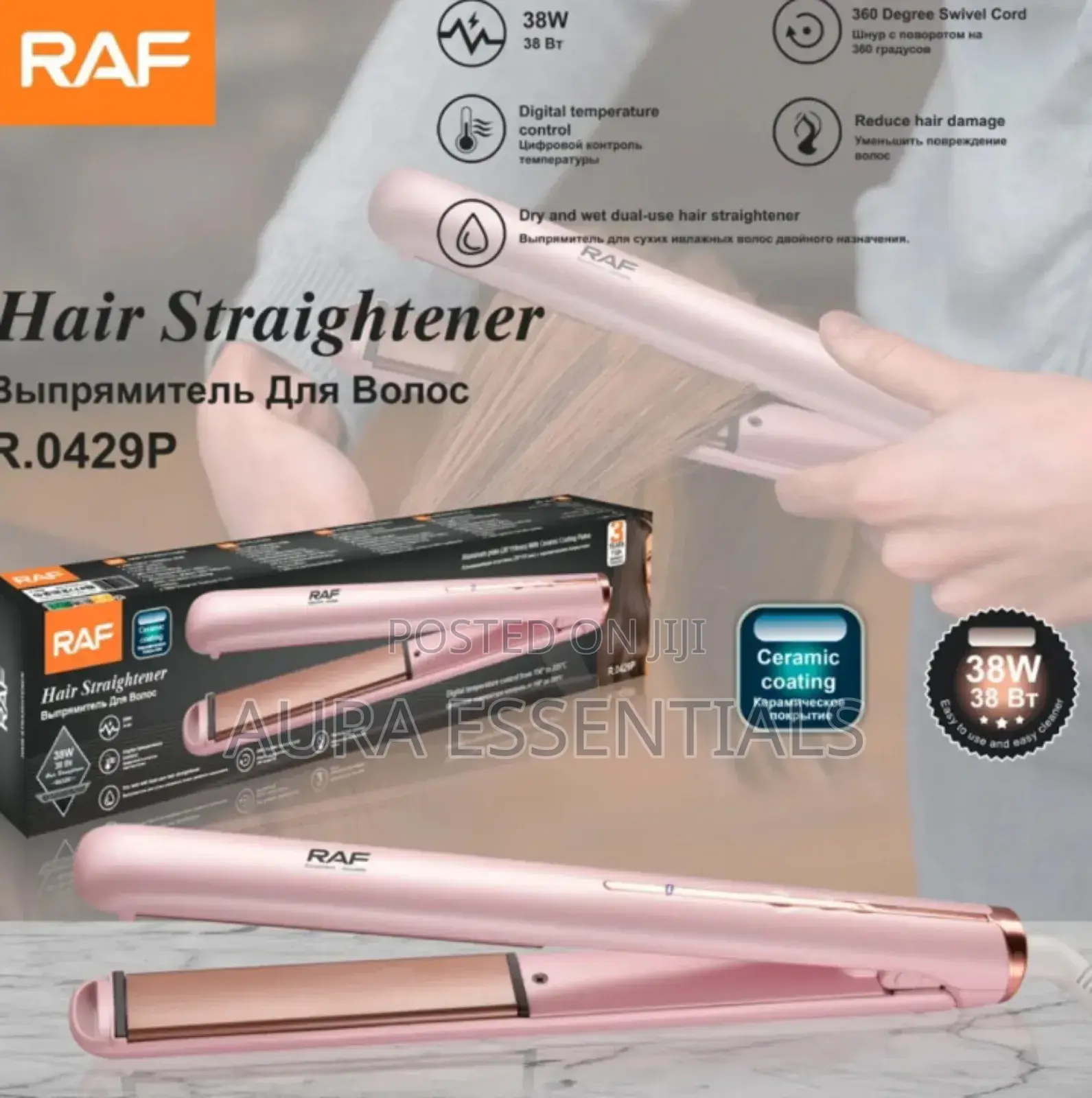 Raf Hair Straightener, Specifically Model R.0429