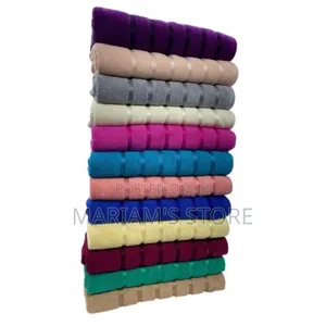 New Large Cotton Bath Towel - Multi-Color