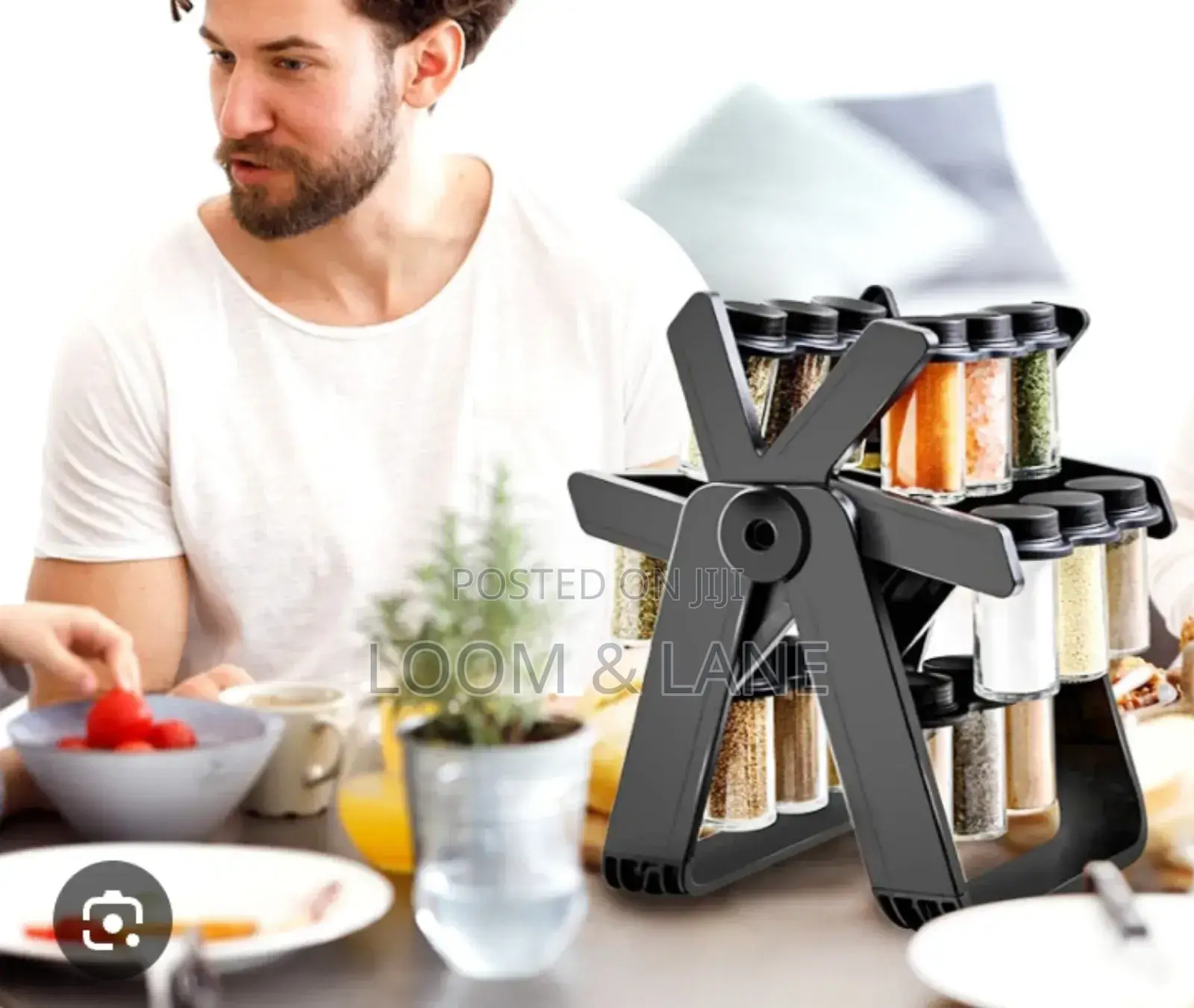 18-Jar Rotating Spice Rack