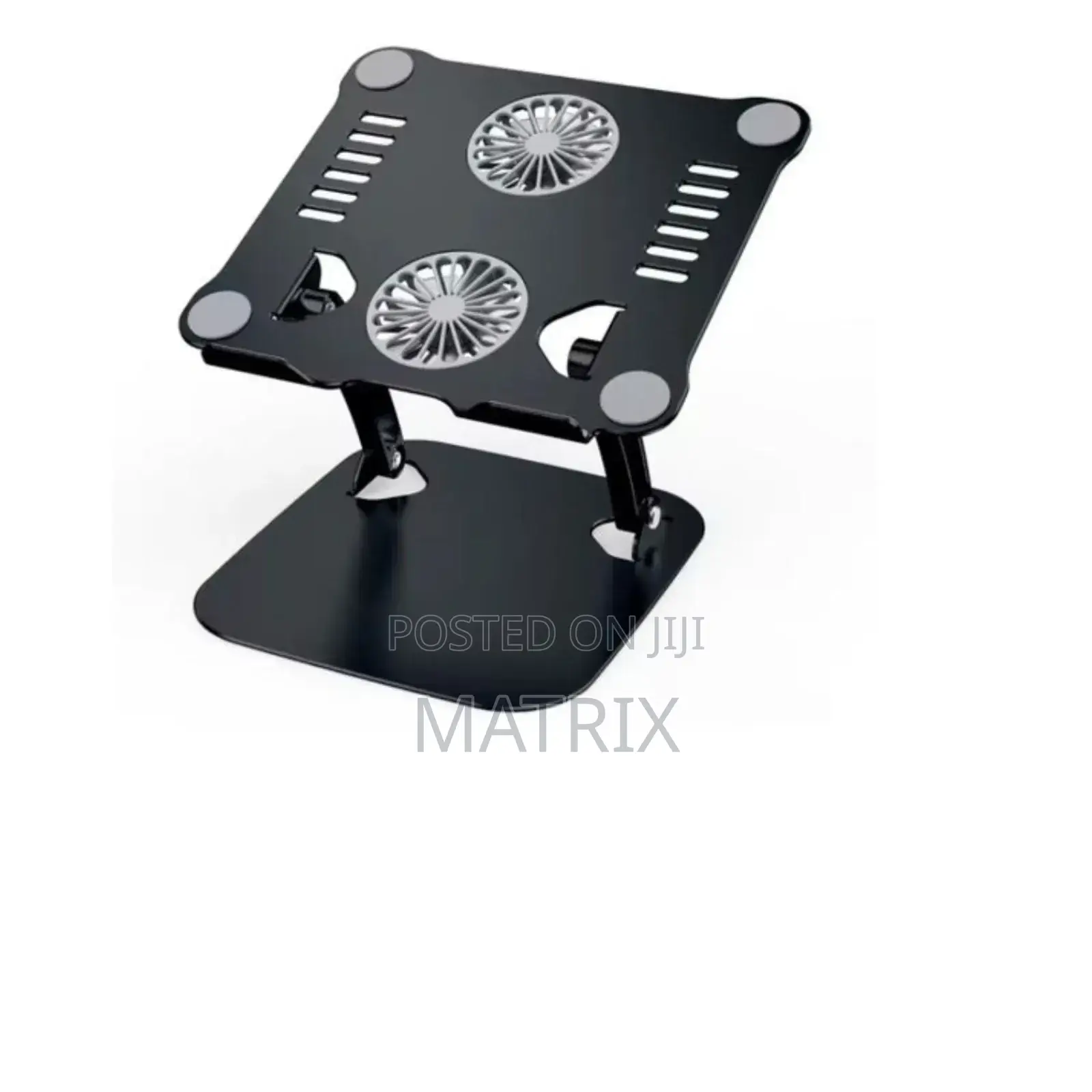Laptop Stand USB Dual Fan Radiator Foldable Cooling Mute Base