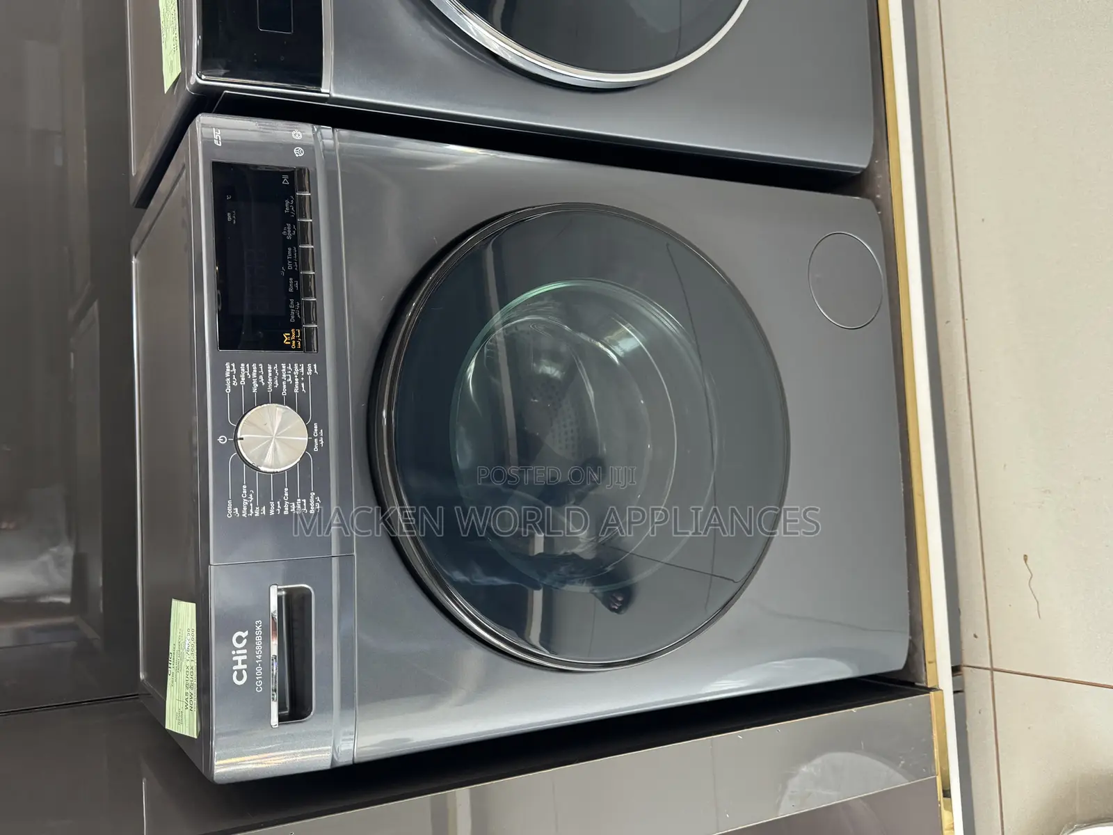 Chiq 10kg Washing Machine Front Loader Fully Automatic on Promotion