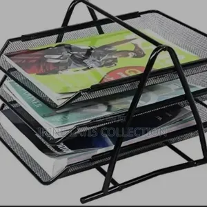 3-tier Document Tray Or File Organizer. It F