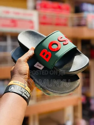 Boss Men's Kick Slides.
