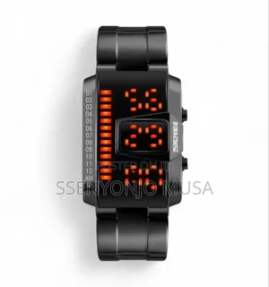 Skmei 1179 Digital Led Men’S Watch – 5atm Waterproof Stainless Steel