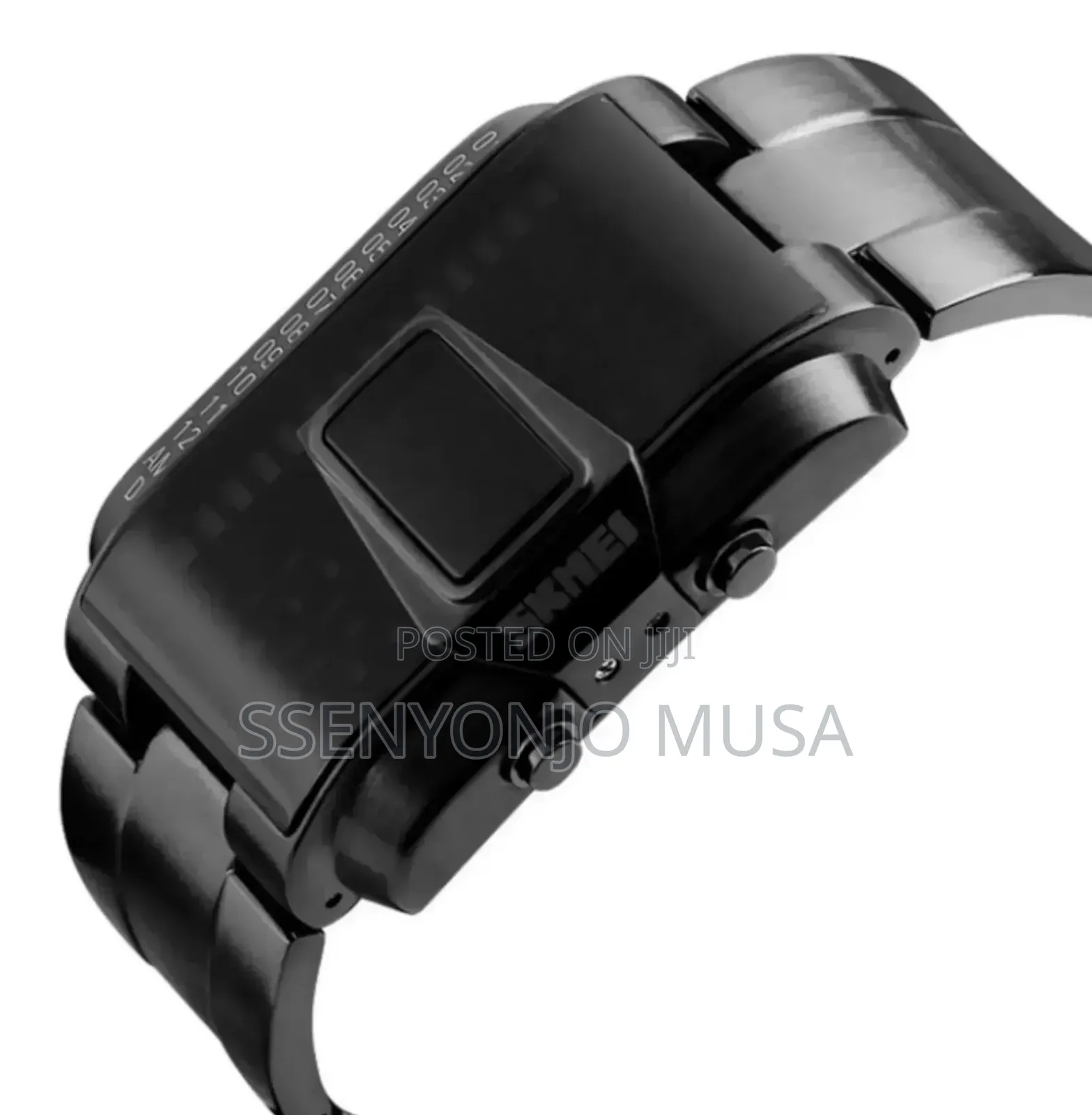 Skmei 1179 Digital Led Men’S Watch – 5atm Waterproof Stainless Steel