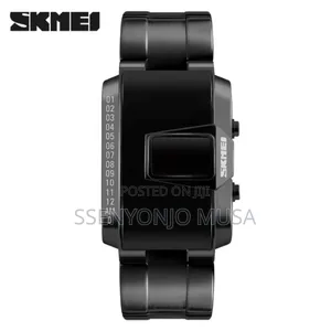 Skmei 1179 Digital Led Men’S Watch – 5atm Waterproof Stainless Steel