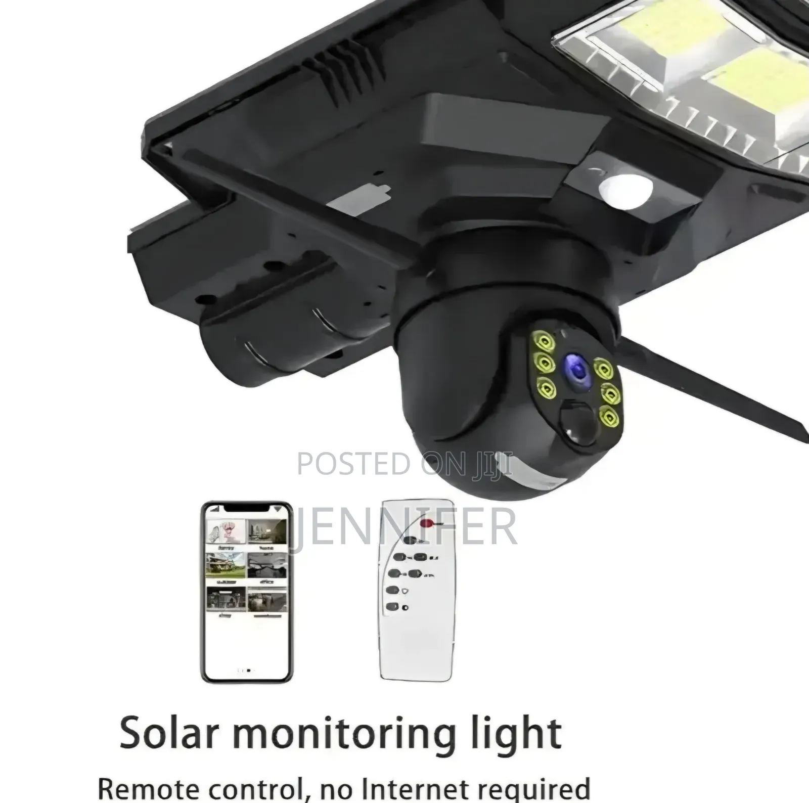 Ai Solar Camera With Street Light All in One Water-Proof With Remote