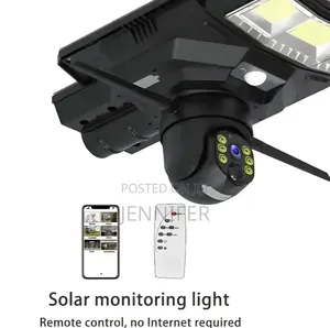 Ai Solar Camera With Street Light All in One Water-Proof With Remote