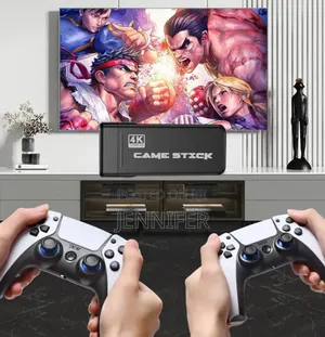Ultra Hd Game Stick Featuring 2.4g Wireless Controllers
