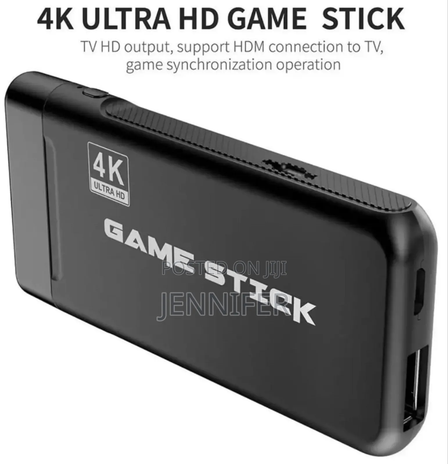 Ultra Hd Game Stick Featuring 2.4g Wireless Controllers