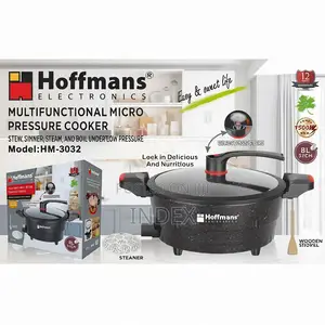 Hoffmans Hm-3032, Micro Pressure Cooker, 8ltr,