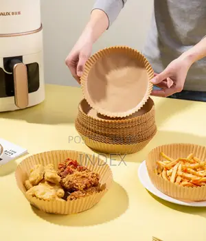 Round Air Fryer Disposable Paper Liners