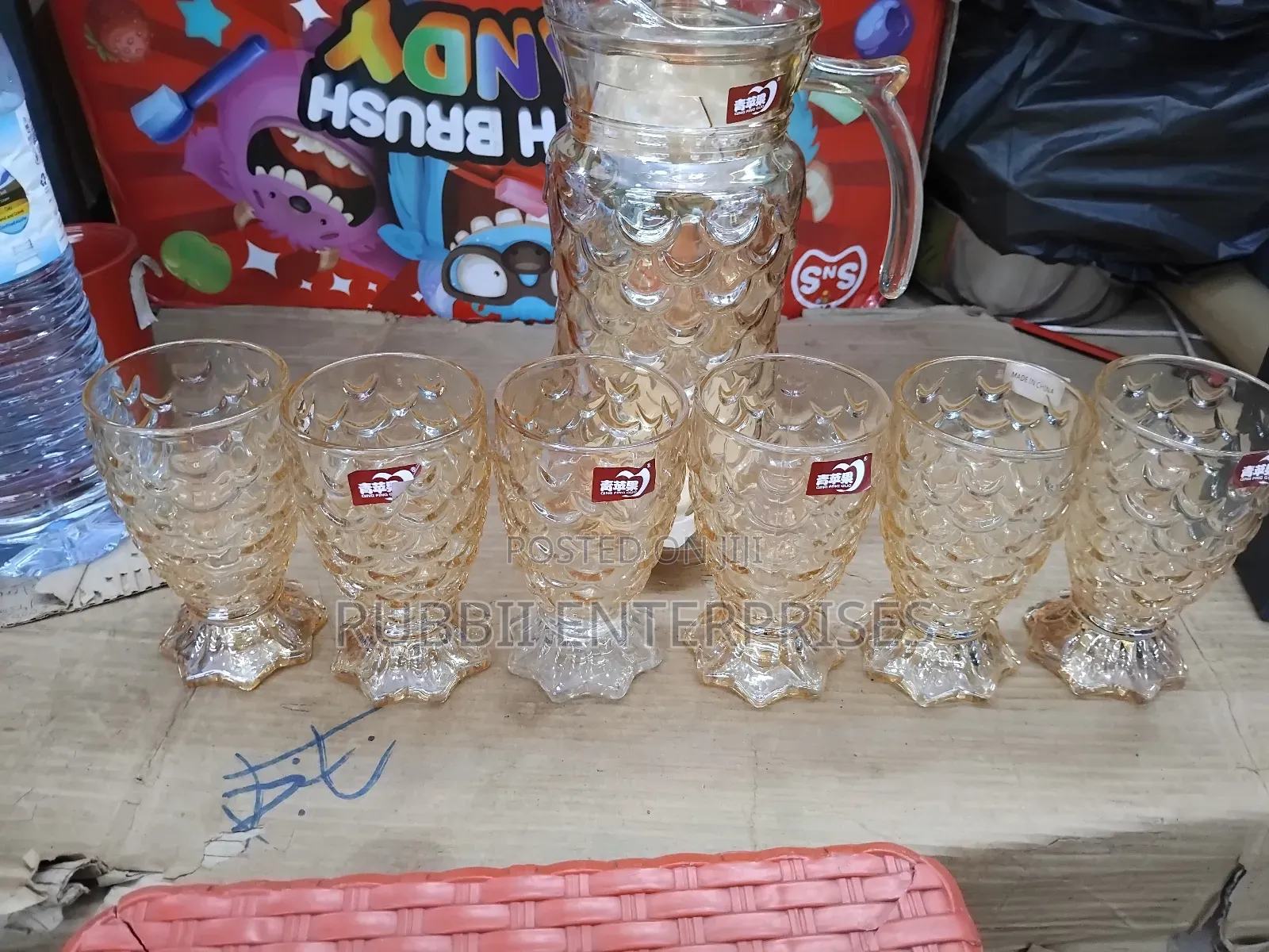 Jug Glass Set