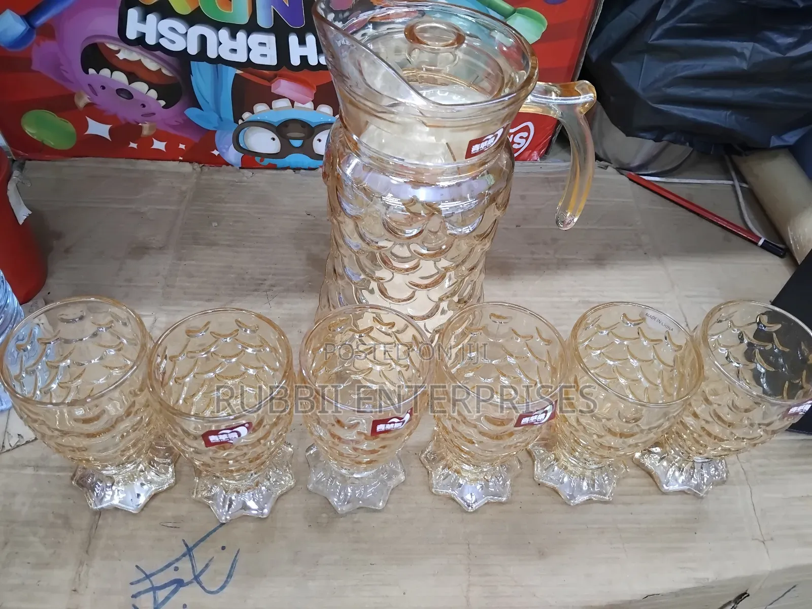 Jug Glass Set