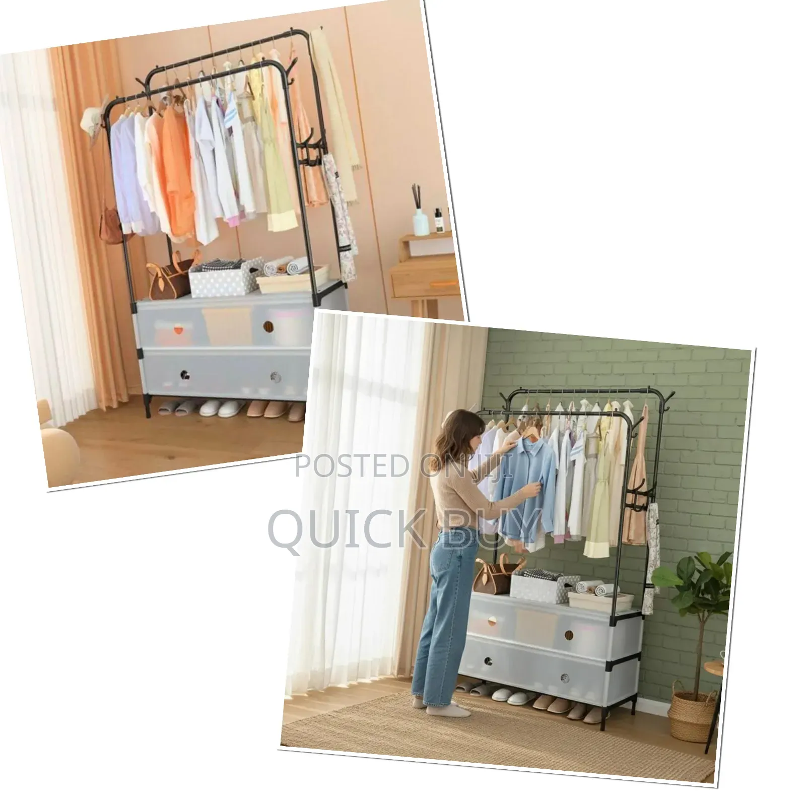 New Multifunctional Garment Rack- Multi Colours