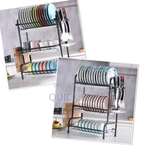 Brand New Three-tier Metal Dish Drying Rack.