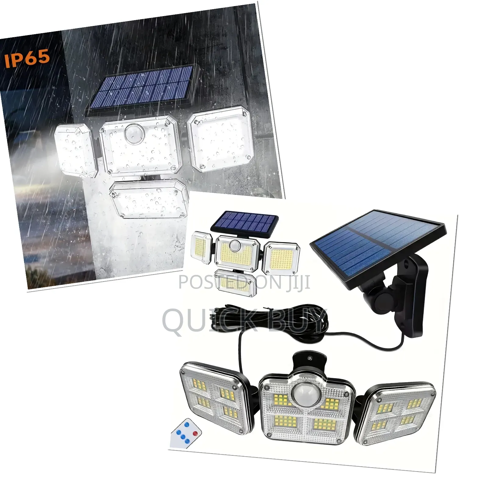 Solar-powered Led Security Floodlight