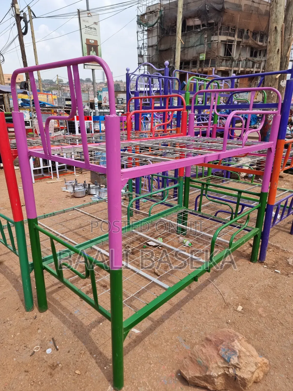 Locally Made Beds/Permanent/Double