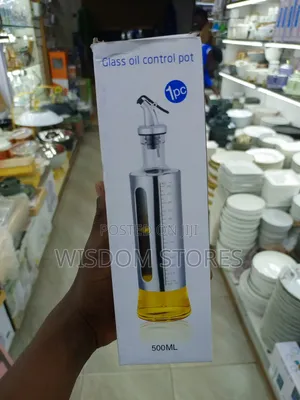 Glass Oil Control Pot