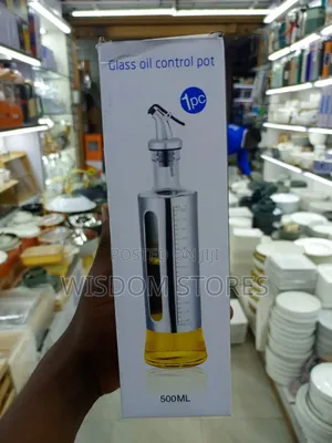 Glass Oil Control Pot
