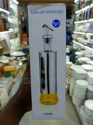 Glass Oil Control Pot