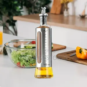 Stainless Steel Oil Dispenser Bottle 500ml