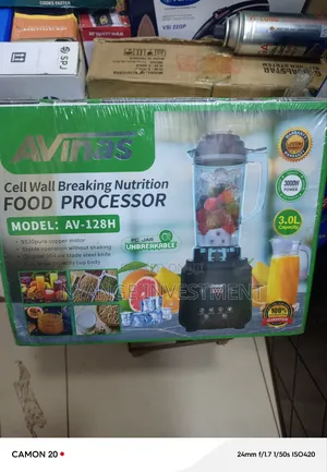 Avinas Food Processor. 3.0l Food Processor and Blender