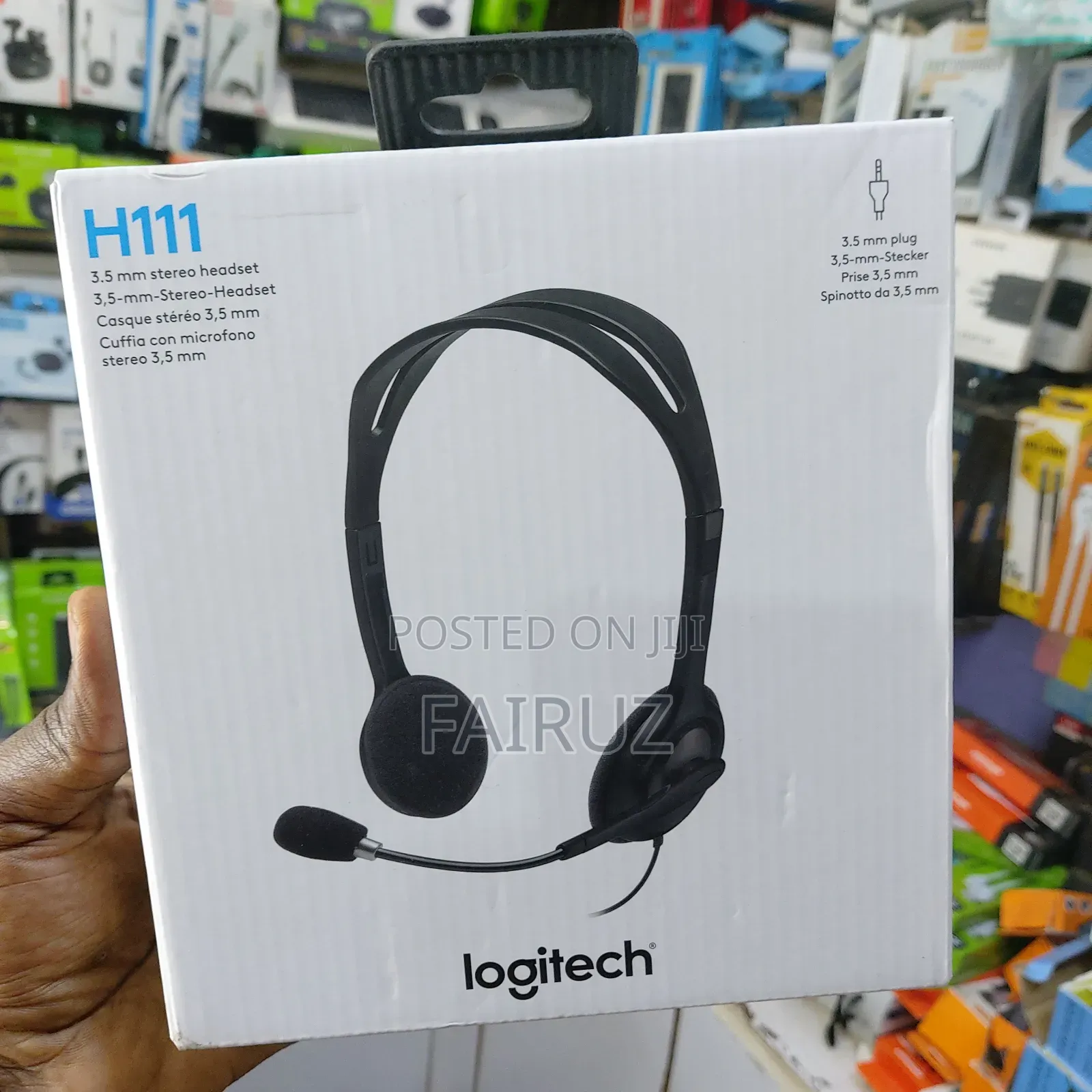 Skype Logitech Headphone With Mic H111