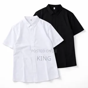 Short-Sleeved Full Zipper Shirt
