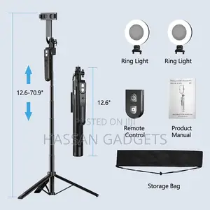 Tripod Stand With Face Tracking Lights