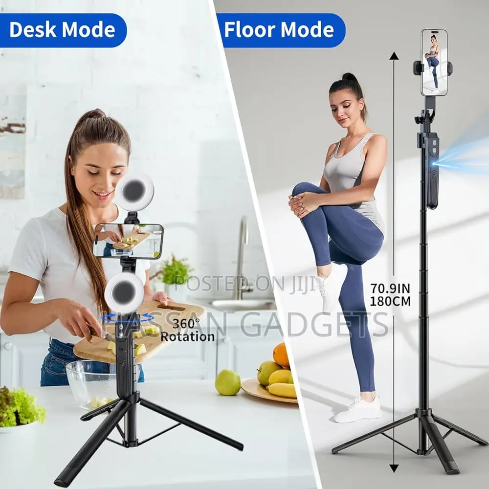 Tripod Stand With Face Tracking Lights