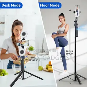 Tripod Stand With Face Tracking Lights