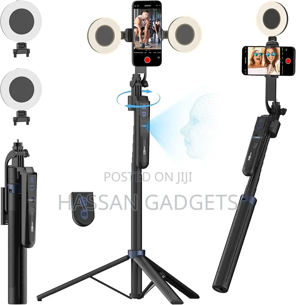 Tripod Stand With Face Tracking Lights