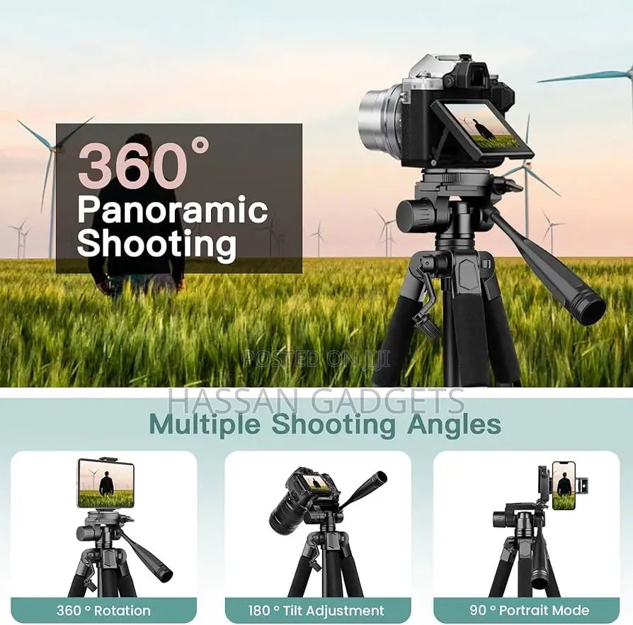 Phone and Camera Tripod Stand