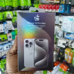 35w iPhone 15 Pro Max Adapter