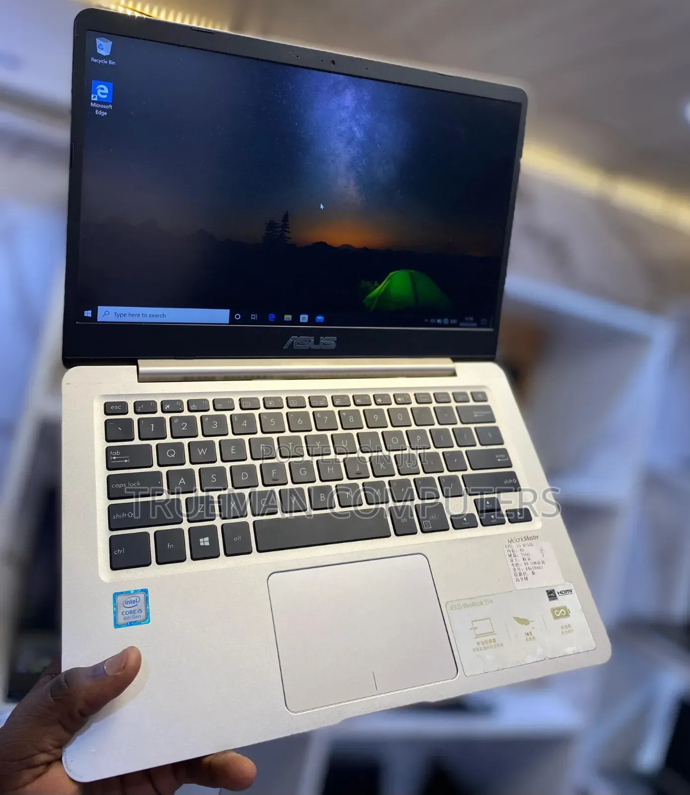 Laptop Asus 1015E 4GB Intel Core I5 SSD 256GB