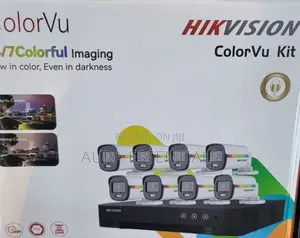 8-Channel Hikvision Colorvu Surveillance Camera