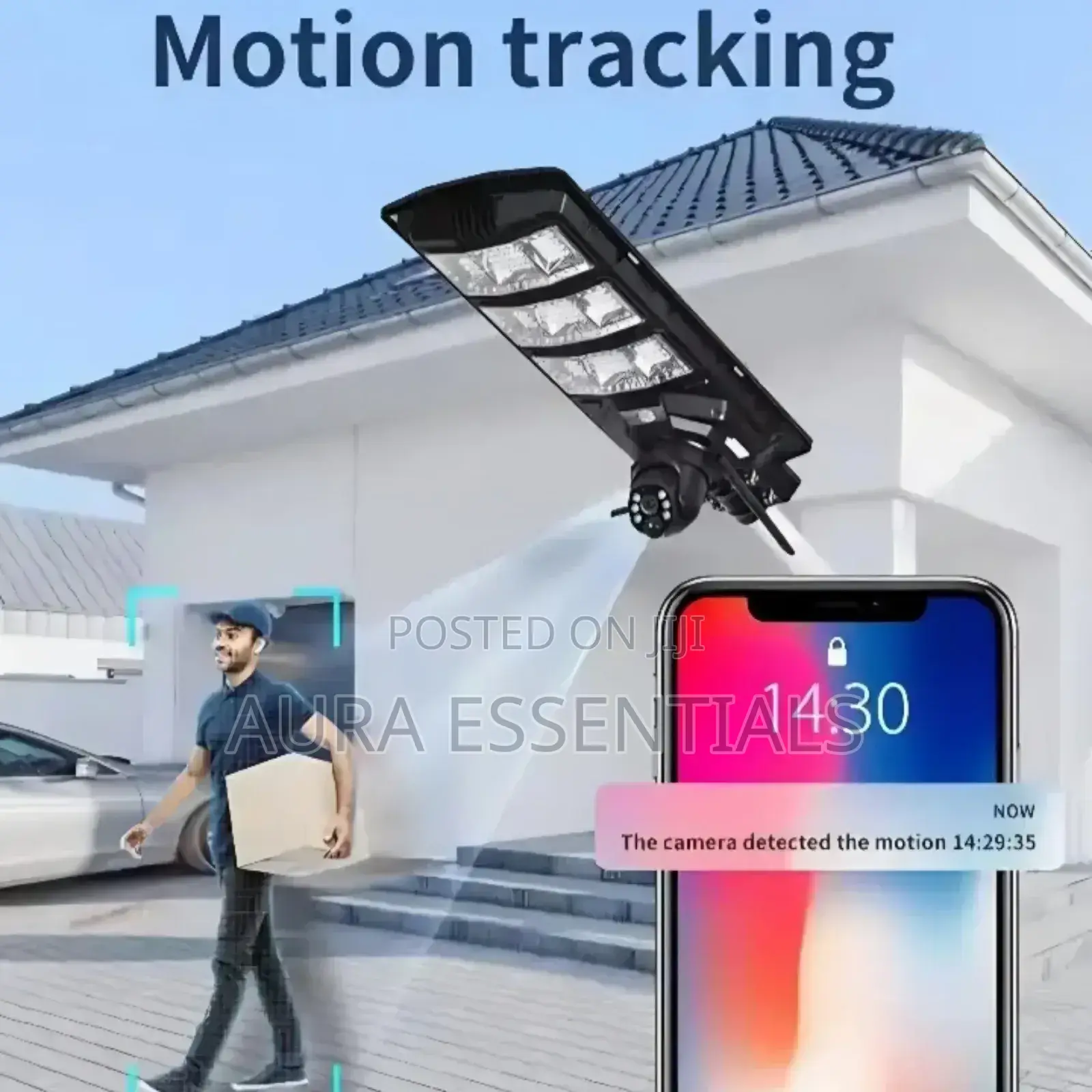 Ai Solar Camera With Street Light All in One Water-Proof