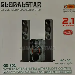 Globalstar Gs-801 2.1 Multimedia Speaker System