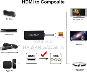 Av to Hdmi Converter Video ,Audio Converter