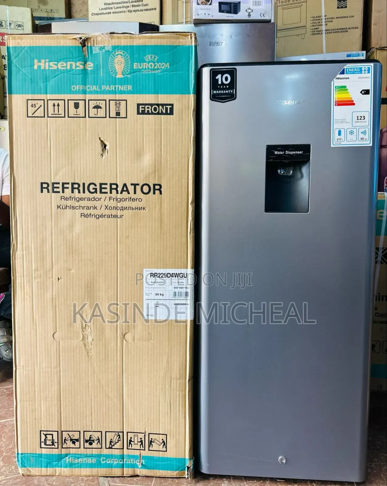 229litres Hisence Refrigerator Single Door