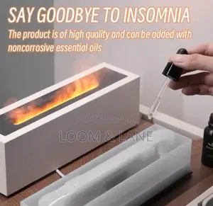 Flame Aromatherapy Humidifier Mult Colour