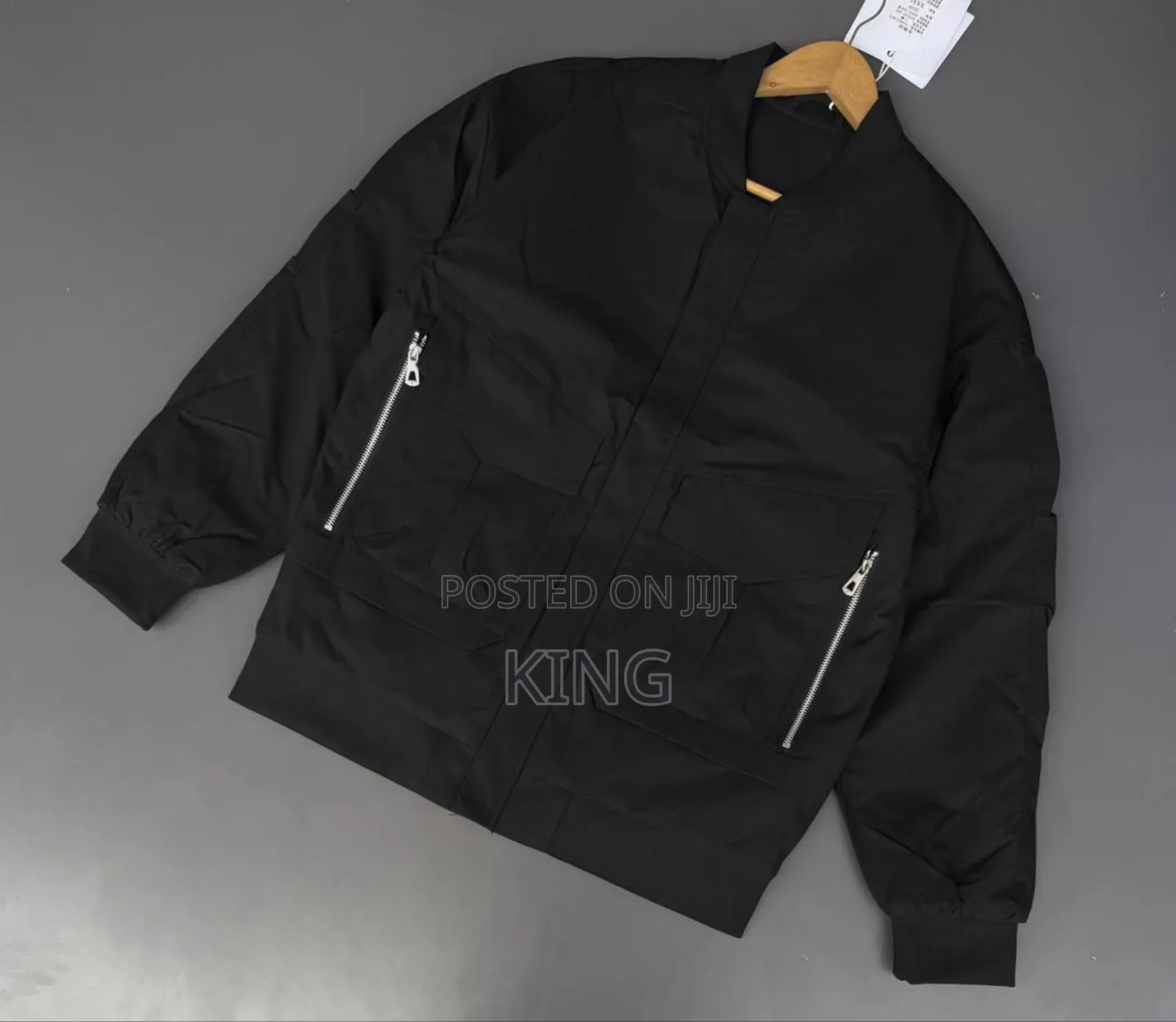 Men's Olive Green Bomber Jacket