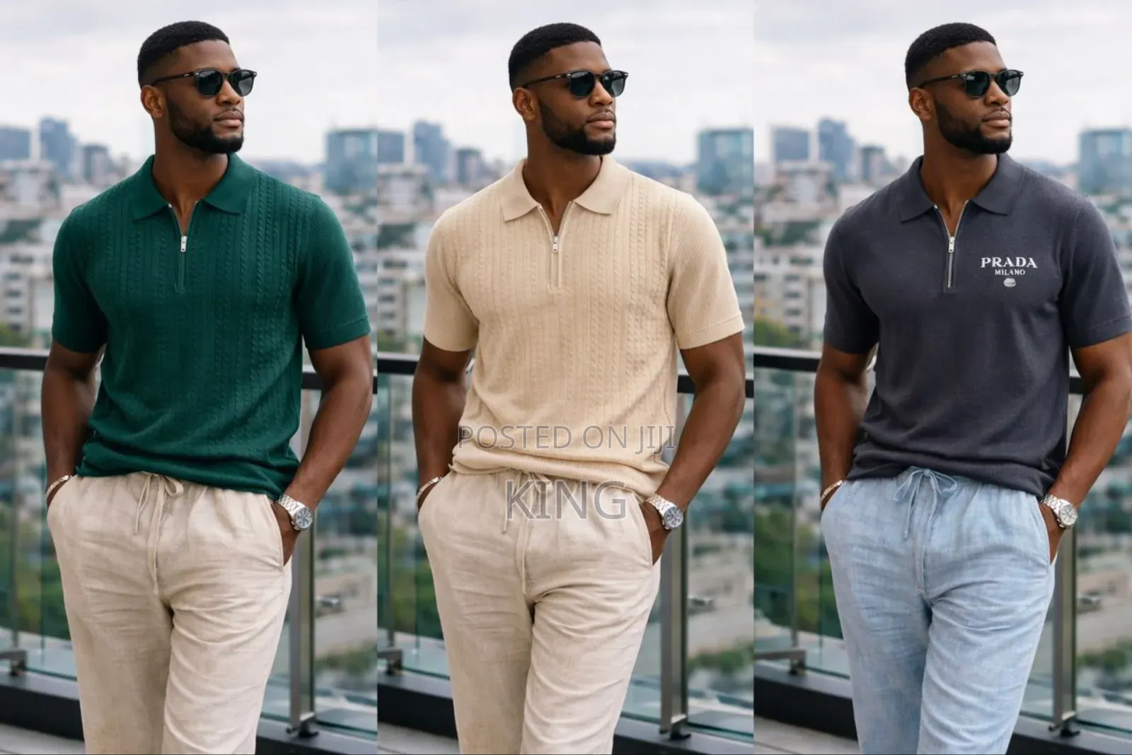 Knitted Polo Shirt