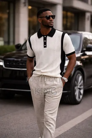 Knitted Polo Shirt